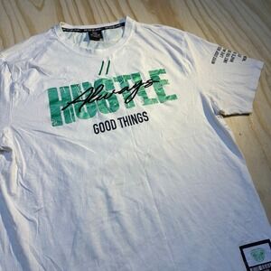 Switch Remarkable Mens XXL White Hustle Always Good Things Graphic T-Shirt